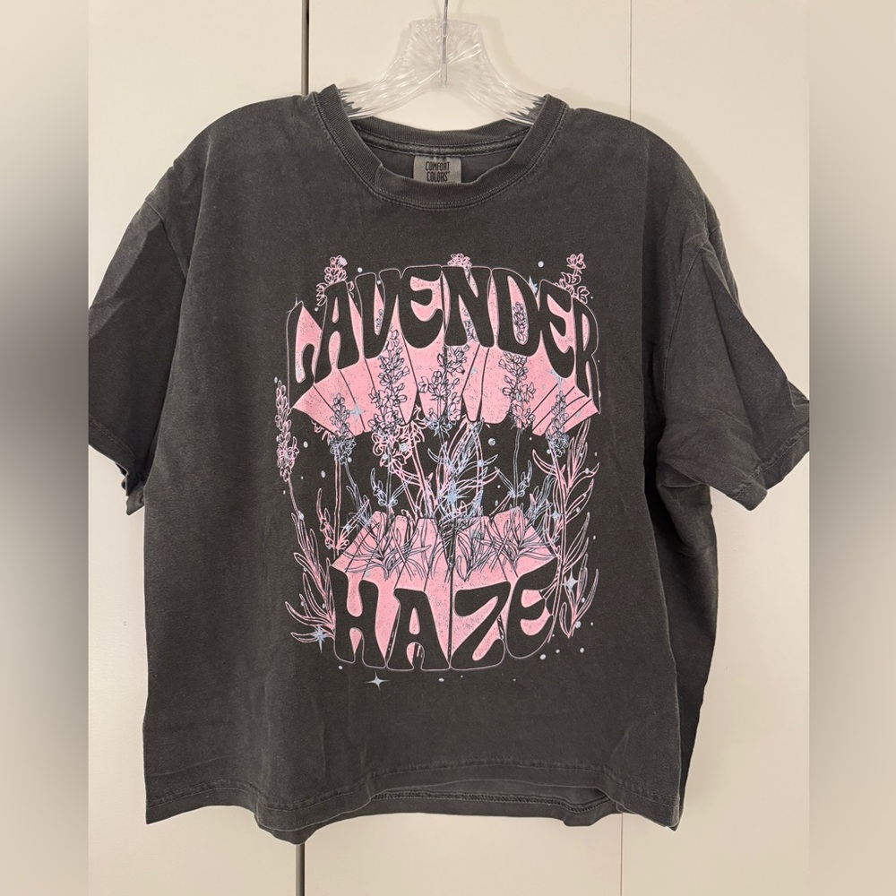 Lavender Haze Cropped Tee Shirt